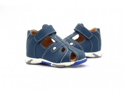 Sandale copii Lui Kids, cod 3S405, seria SIMBA, turcoaz, piele naturala