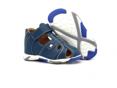 Sandale copii Lui Kids, cod 3S405, seria SIMBA, turcoaz, piele naturala