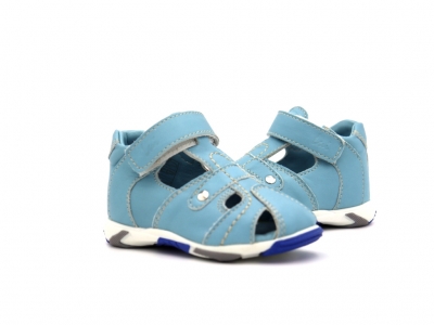 Sandale copii Lui Kids, cod 3S407, seria SIMBA, azur, piele naturala