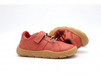 Pantofi sport copii Lui Kids, cod 3A1081, seria TIGER, caramiziu, piele naturala