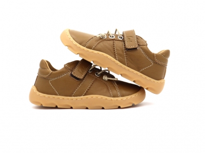 Pantofi sport copii Lui Kids, cod 3A1084, seria TIGER, maro deschis, piele naturala