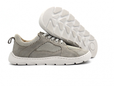 Pantofi sport copii Lui Kids, cod 3A1087, seria NETT, gri, piele naturala