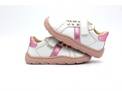 Pantofi sport copii Lui Kids, cod 3A1088, seria TIGER, alb, piele naturala