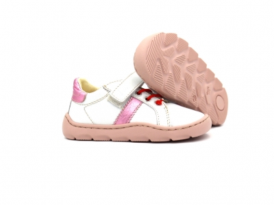 Pantofi sport copii Lui Kids, cod 3A1088, seria TIGER, alb, piele naturala