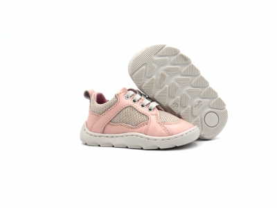 Pantofi sport copii Lui Kids, cod 3A1095, seria NETT, roz pal, piele naturala