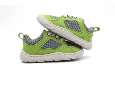 Pantofi sport copii Lui Kids, cod 3A1101, seria NETT, verde lime, piele naturala