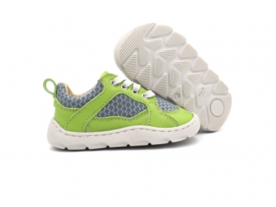 Pantofi sport copii Lui Kids, cod 3A1101, seria NETT, verde lime, piele naturala