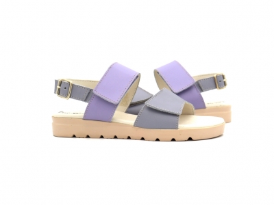 Sandale femei Lui Shoes, cod 2S682, seria MIA, multicolor, piele naturala