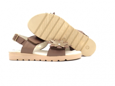 Sandale femei Lui Shoes, cod 2S685, seria MIA, bej, piele naturala