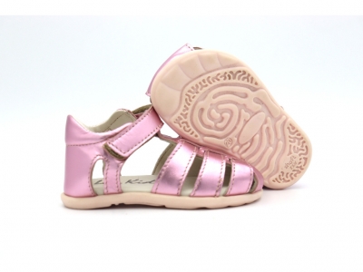 Sandale copii Lui Kids, cod 3S419, seria SPIDER, purpuriu, piele naturala