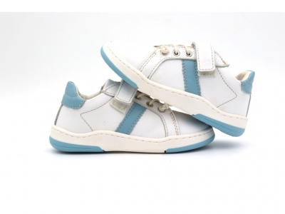 Pantofi sport copii Lui Kids, cod 3A1148, seria TIGER, alb, piele naturala