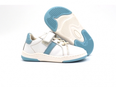 Pantofi sport copii Lui Kids, cod 3A1148, seria TIGER, alb, piele naturala