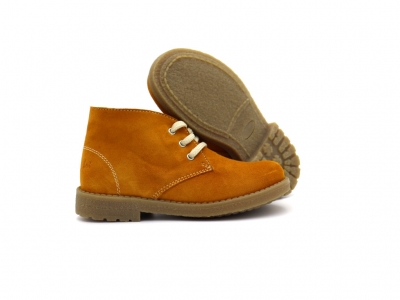 Ghete copii Lui Kids, cod 3G2511, seria CREP, maro deschis, piele naturala