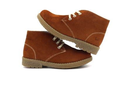 Ghete copii Lui Kids, cod 3G2520, seria CREP, maro, piele naturala