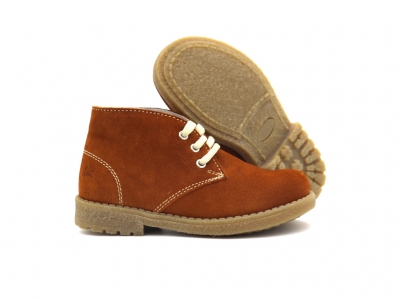 Ghete copii Lui Kids, cod 3G2520, seria CREP, maro, piele naturala