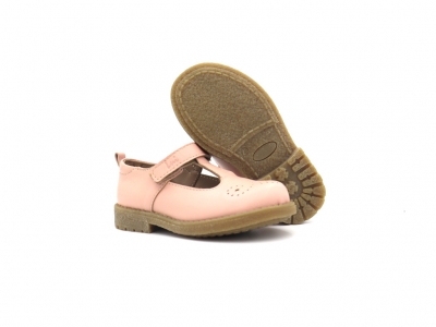 Pantofi copii Lui Kids, cod 3P80, seria SARA, roz, piele naturala