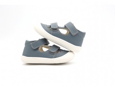 Sandale copii Lui Kids, cod 3S426, seria NATUR FLEX, albastru, piele naturala