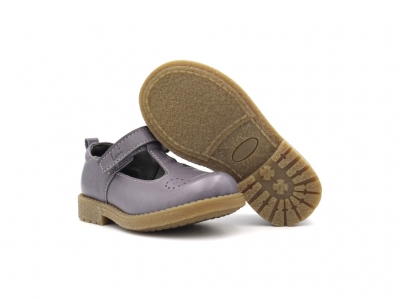 Pantofi copii Lui Kids, cod 3P89, seria SARA, lavanda, piele naturala