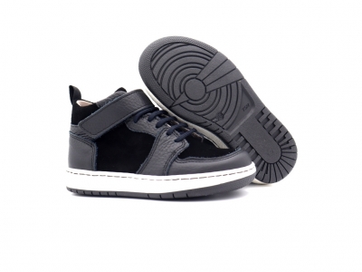 Pantofi sport copii Lui Kids, cod 3A1155, seria MEXX, negru, piele naturala