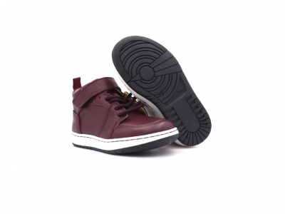 Pantofi sport copii Lui Kids, cod 3A1159, seria MEXX, bordo, piele naturala