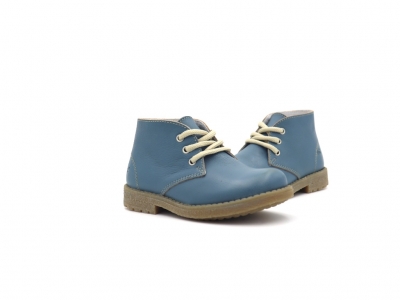 Ghete copii Lui Kids, cod 3G2551, seria CREP, albastru, piele naturala