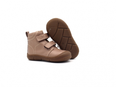 Ghete copii Lui Kids, cod 3G2552, seria ZOOM, bej, piele naturala