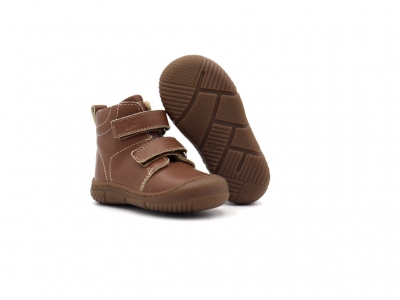 Ghete copii Lui Kids, cod 3G2555, seria ZOOM, maro, piele naturala