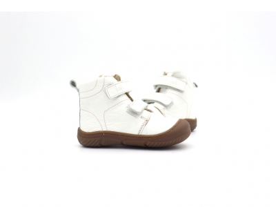 Ghete copii Lui Kids, cod 3G2561, seria ZOOM, alb, piele naturala