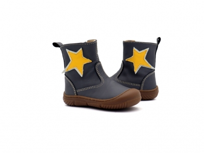 Cizme copii Lui Kids, cod 3C406, seria VICHY, gri, piele naturala