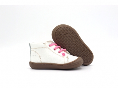 Pantofi sport copii Lui Kids, cod 3A1179, seria PRIMO, alb, piele naturala