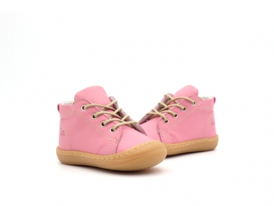 Pantofi sport copii Lui Kids, cod 3A1190, seria PRIMO, roz, piele naturala
