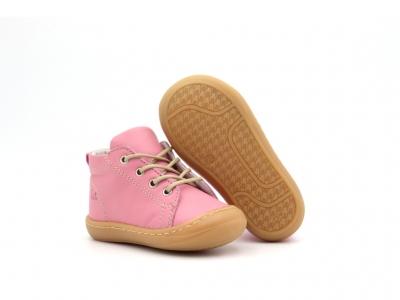 Pantofi sport copii Lui Kids, cod 3A1190, seria PRIMO, roz, piele naturala