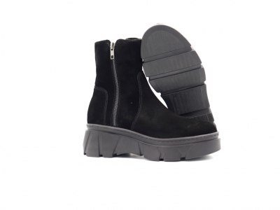 Botine femei Lui Shoes, cod 2B131, seria NOVEMBER, negru, piele naturala