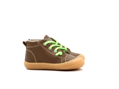 Pantofi sport copii Lui Kids, cod 3A1207, seria PRIMO, maro deschis, piele naturala