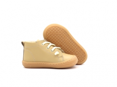 Pantofi sport copii Lui Kids, cod 3A1235, seria PRIMO, crem, piele naturala
