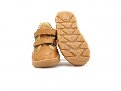 Pantofi sport copii Lui Kids, cod 3A1246, seria DIXY, maro deschis, piele naturala