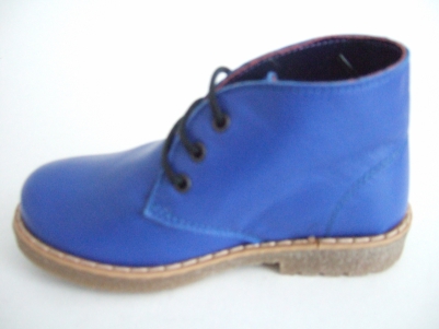 Ghete copii LM, cod 3G142, seria CREP, albastru, piele naturala