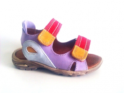 Sandale copii LM, cod 3S15, multicolor, piele naturala