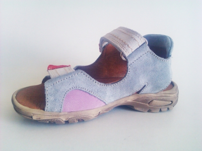 Sandale copii LM, cod 3S31, multicolor, piele naturala