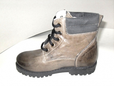 Ghete copii LM, cod 3G289, seria TIMMY, khaki, piele naturala