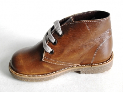 Ghete copii LM, cod 3G412, seria CREP, maro, piele naturala
