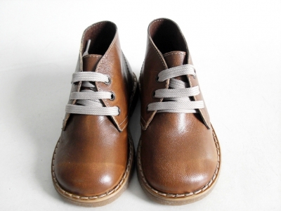 Ghete copii LM, cod 3G412, seria CREP, maro, piele naturala