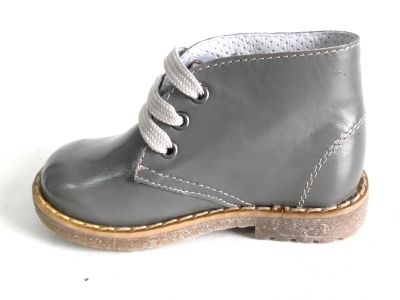 Ghete copii LM, cod 3G417, seria CREP, gri, piele naturala
