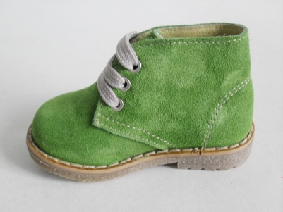 Ghete copii LM, cod 3G422, seria CREP, verde lime, piele naturala