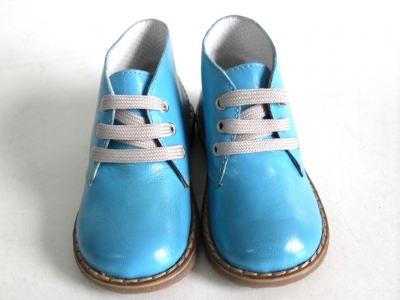 Ghete copii LM, cod 3G424, seria CREP, turcoaz, piele naturala