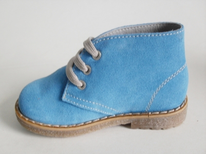 Ghete copii LM, cod 3G428, seria CREP, azur, piele naturala