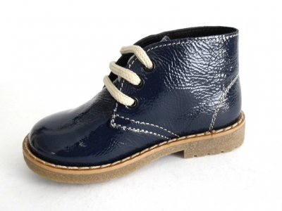 Ghete copii LM, cod 3G438, seria CREP, albastru, piele naturala