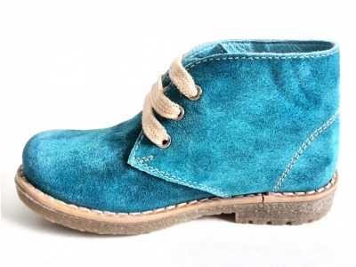 Ghete copii LM, cod 3G568, seria CREP, azur, piele naturala