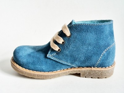 Ghete copii LM, cod 3G570, seria CREP, albastru, piele naturala