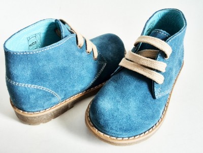 Ghete copii LM, cod 3G570, seria CREP, albastru, piele naturala